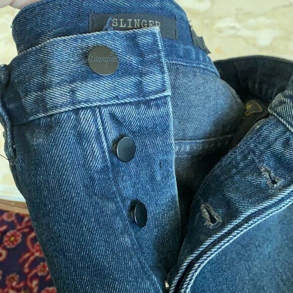 Wrangler Slinger Button Fly Slim Jeans - Picture 12 of 13